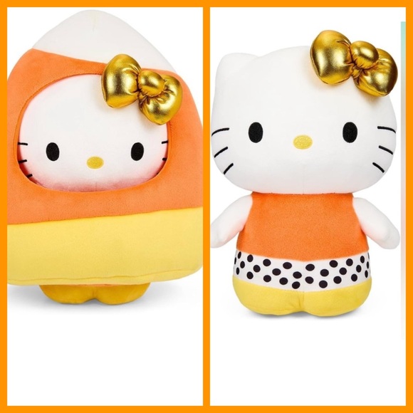 Hello Kitty Other - 🎃HELLO KITTY CANDY CORN 13” PLUSH TOY